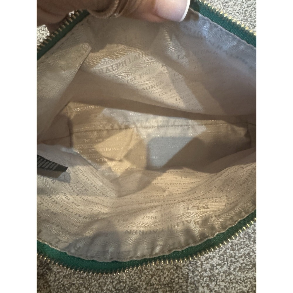 Green Ralph Lauren Cosmetic Bag Makeup‎ - Picture 6 of 6